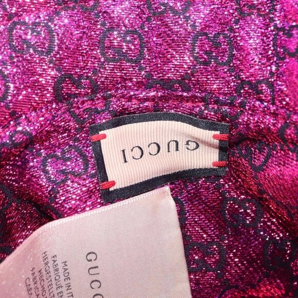 GUCCI Bucket Hat Nylon S Pink 697361 Auth am9146V - Picture 9 of 14